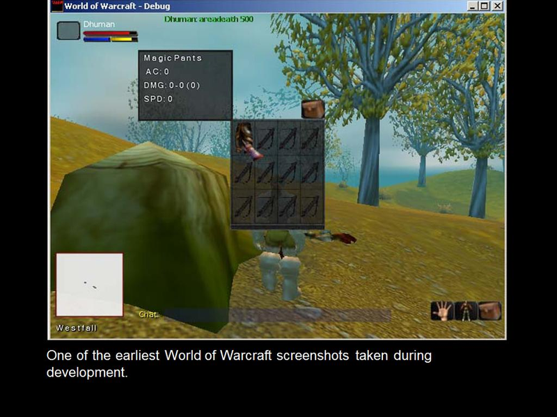 Illustration for article titled Very Early Screenshots Of World of Warcraft